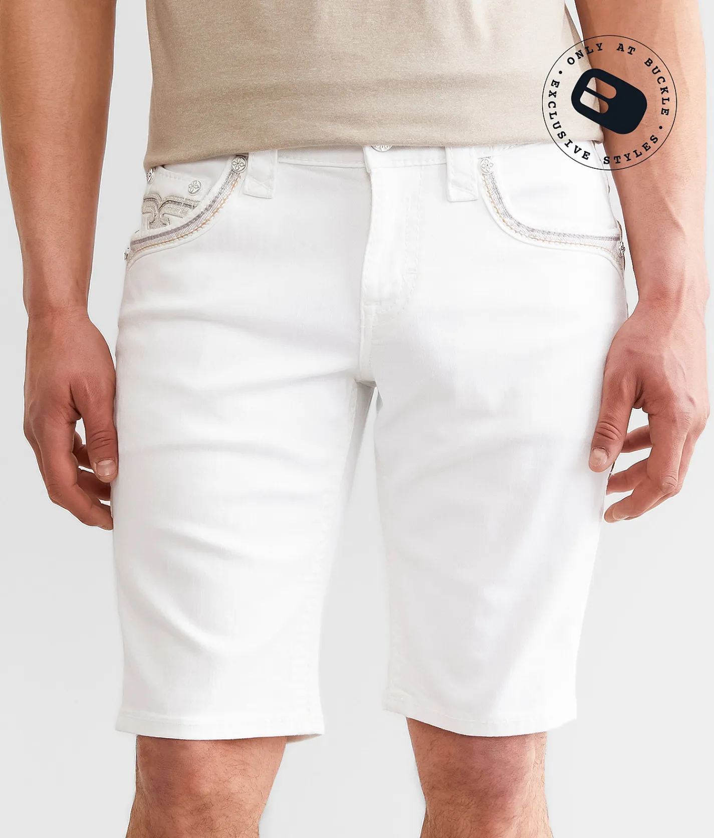 Rock Revival Jacopo 12" Stretch Short Jacopo H203 Best