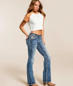 Jeans|Bottoms | Rock Revival Jacqulyn Low Rise Boot Stretch Jean Jacqulyn B201
