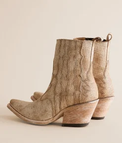 Ariat Jade Leather Ankle Boot Tan White Best
