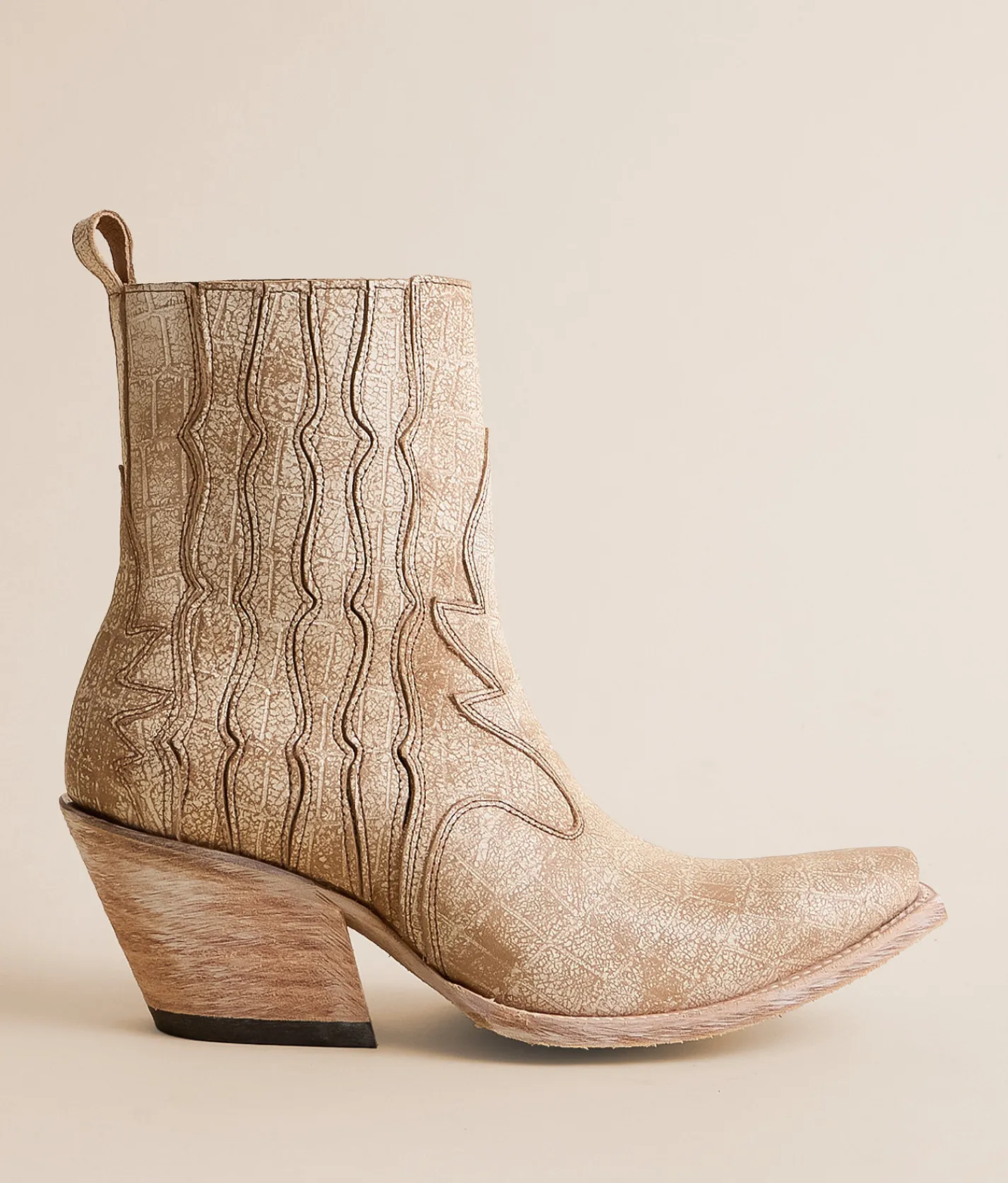 Ariat Jade Leather Ankle Boot Tan White Best