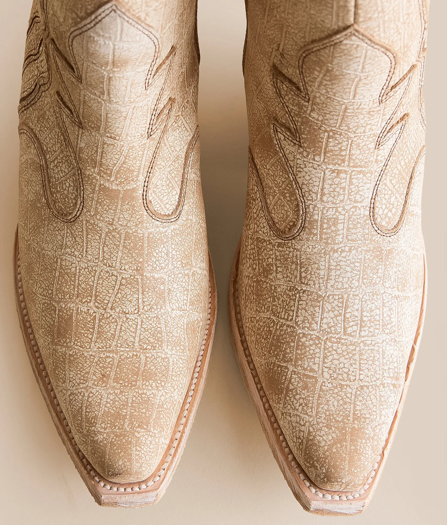 Ariat Jade Leather Ankle Boot Tan White Best