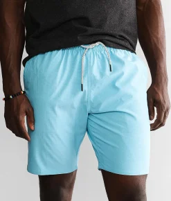 Bottoms|Shorts | Departwest Jaden Stretch Short Blue