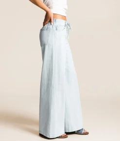 Billabong Jade Wide Leg Jean Blue Mist Best