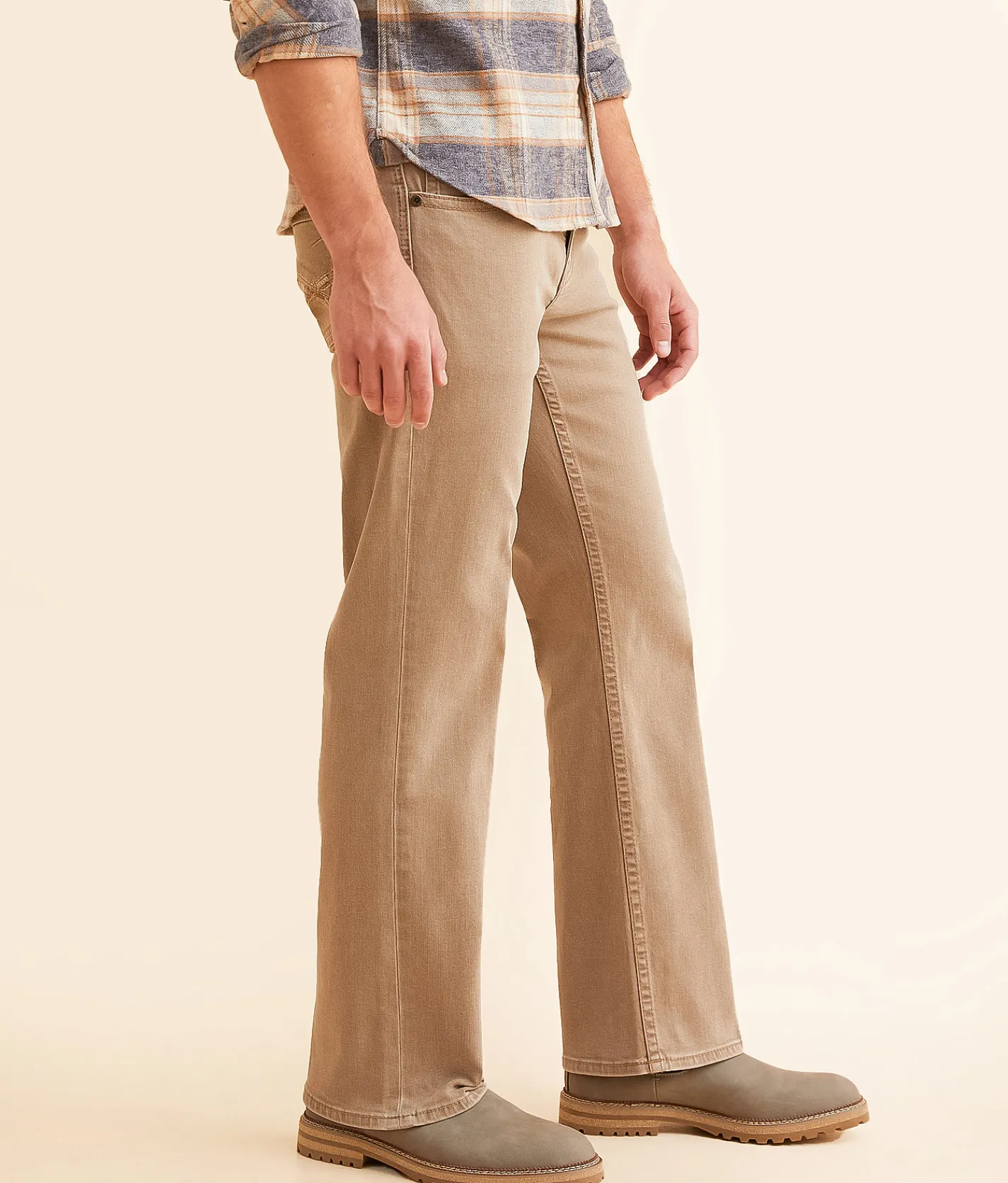 Sale Jeans|Bottoms | BKE Jake Boot Stretch Jean Khaki