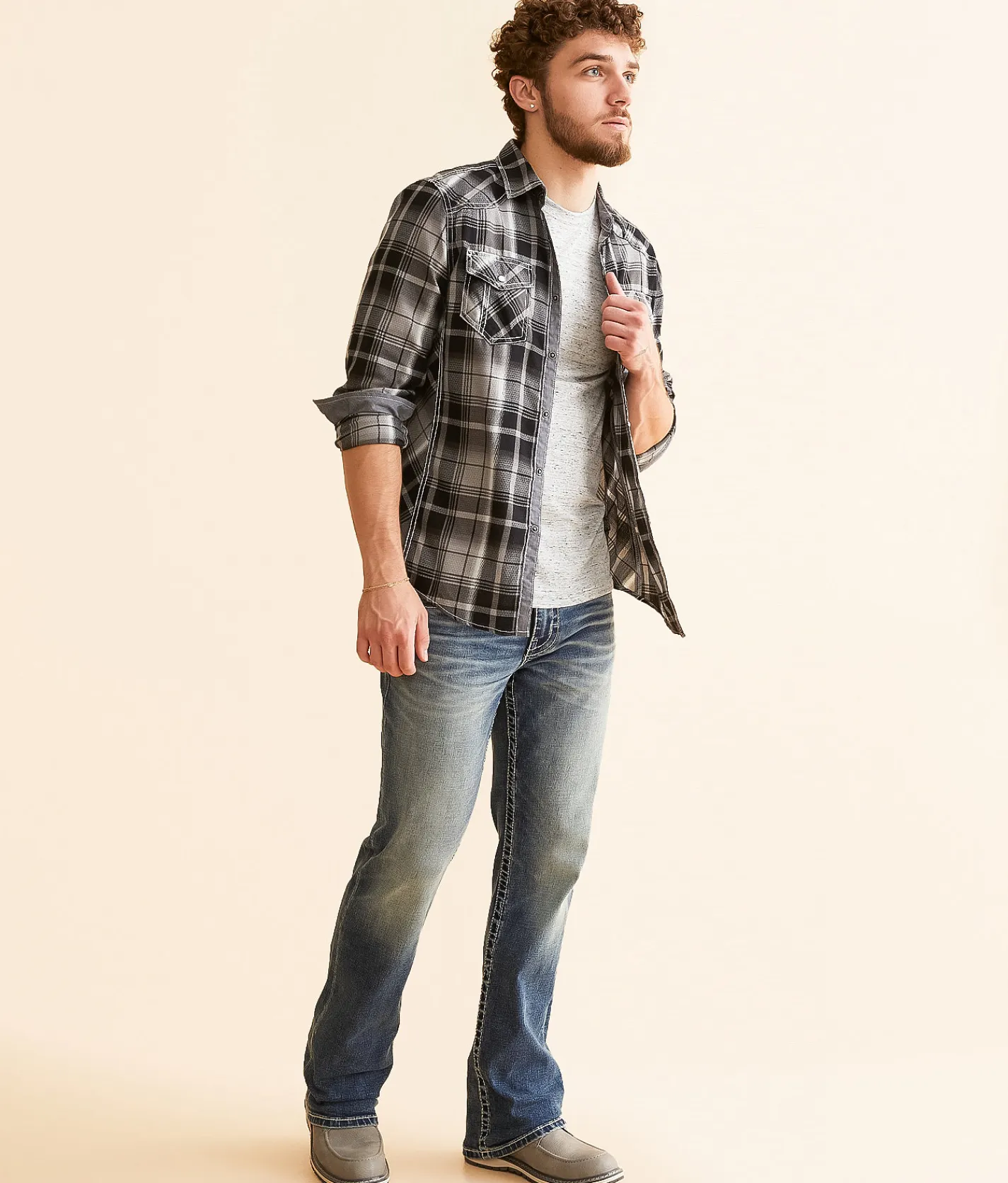 BKE Jake Boot Stretch Jean Fantail Discount