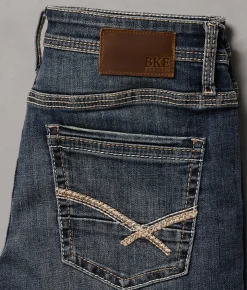 Bottoms | BKE Jake Boot Stretch Jean Barnacle