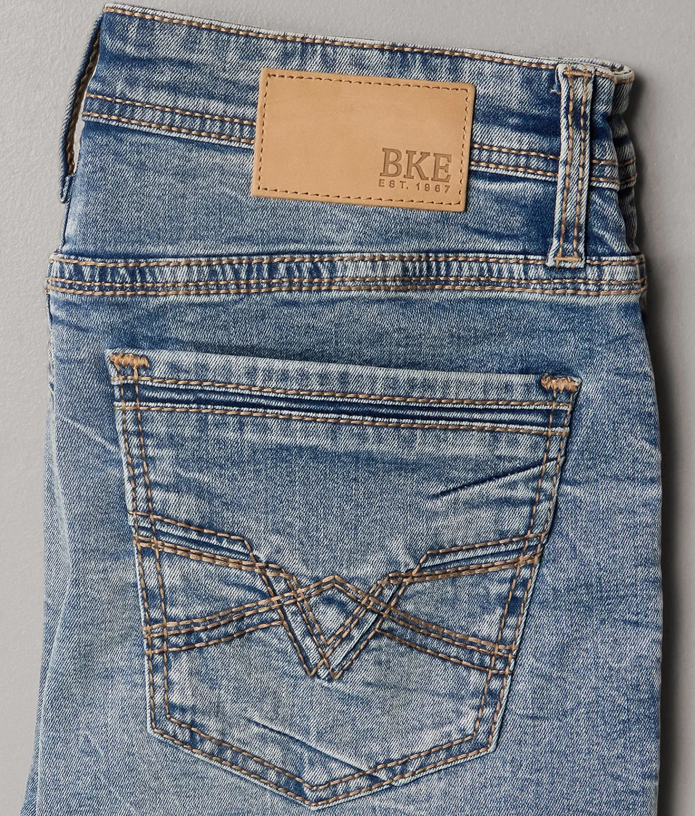 BKE Jake Boot Stretch Jean Yucca Hot