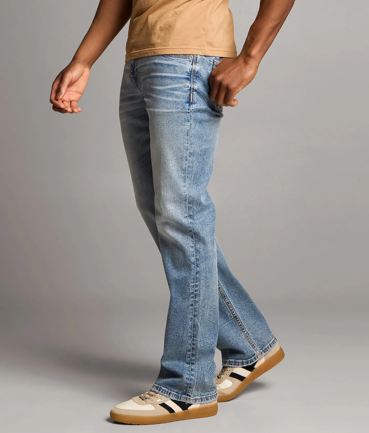 BKE Jake Boot Stretch Jean Yucca Hot