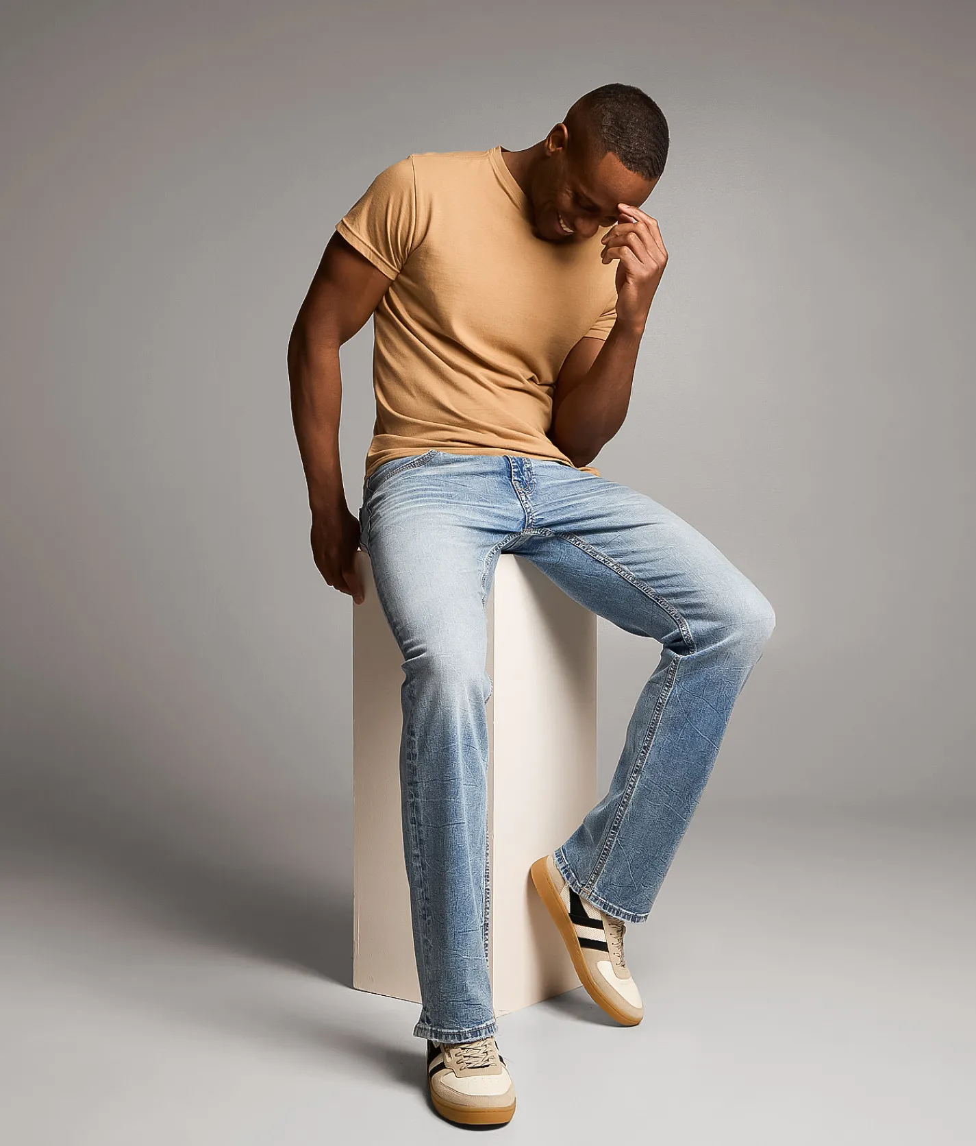 BKE Jake Boot Stretch Jean Yucca Hot