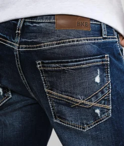 Sale Jeans|Bottoms | BKE Jake Boot Stretch Jean Oleaster