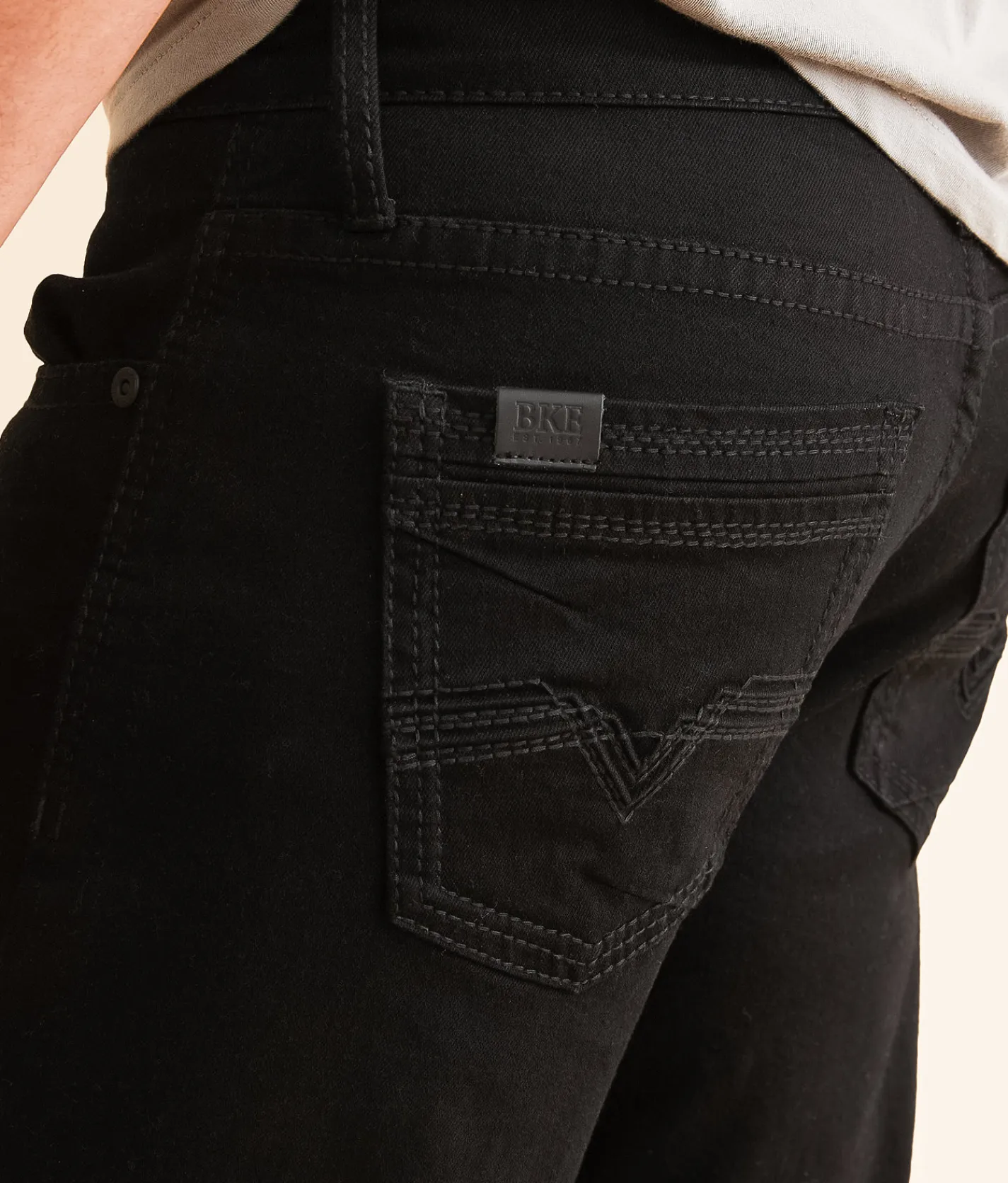 BKE Jake Boot Stretch Jean Black Best