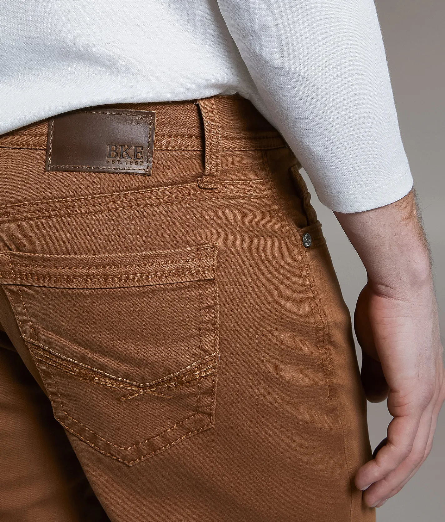 Bottoms | BKE Jake Boot Stretch Pant Adobe