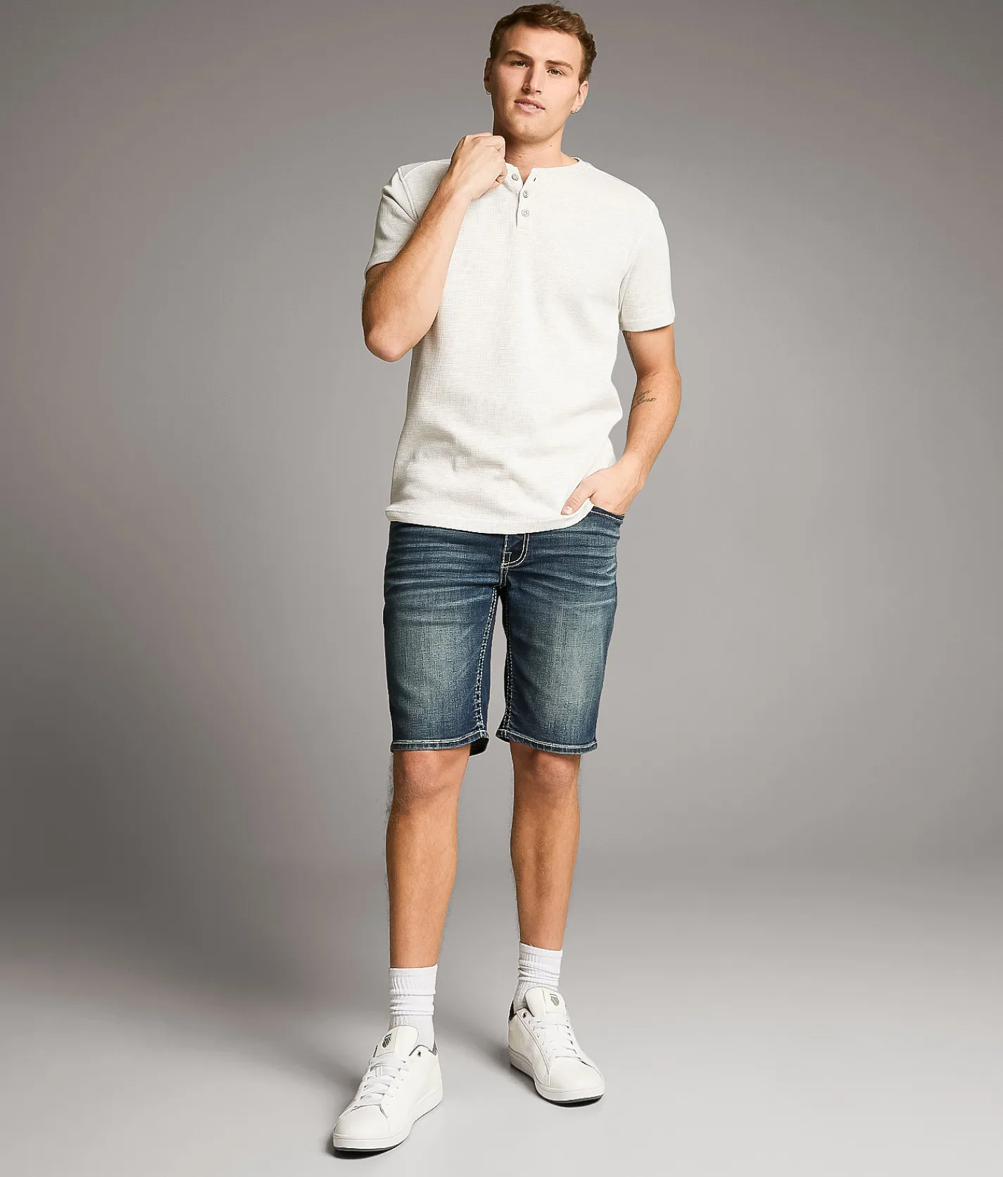 Bottoms|Shorts | BKE Jake 11" Stretch Short Mustafe