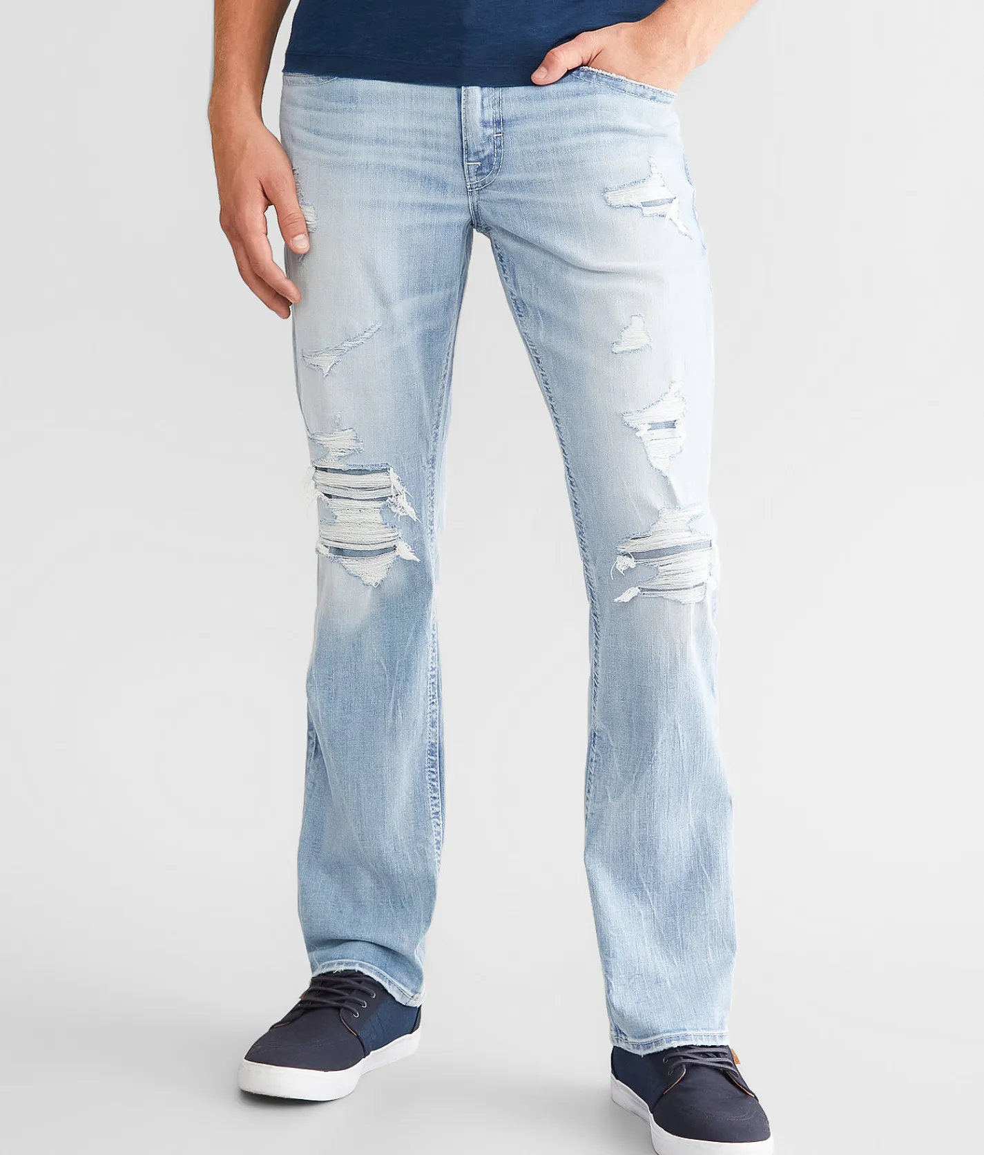 BKE Jake Straight Stretch Jean Leroy Discount