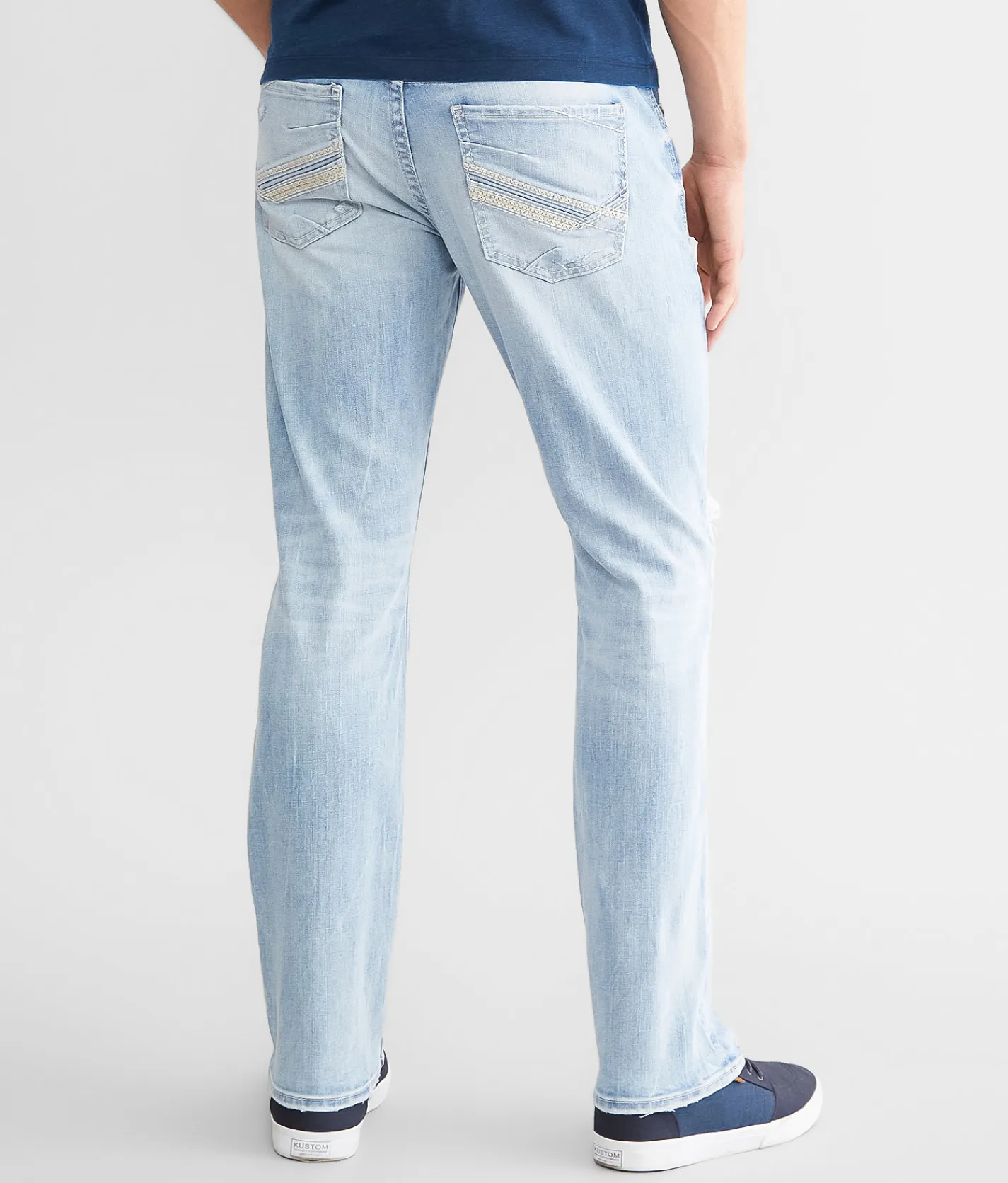 BKE Jake Straight Stretch Jean Leroy Discount
