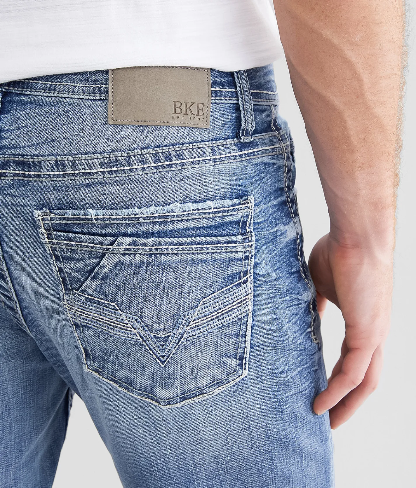 BKE Jake Straight Stretch Jean Cortona