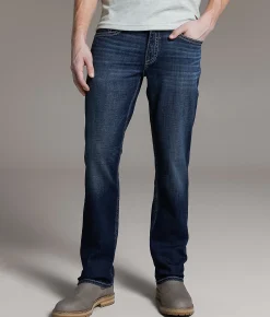 Bottoms | BKE Jake Straight Stretch Jean Bronze