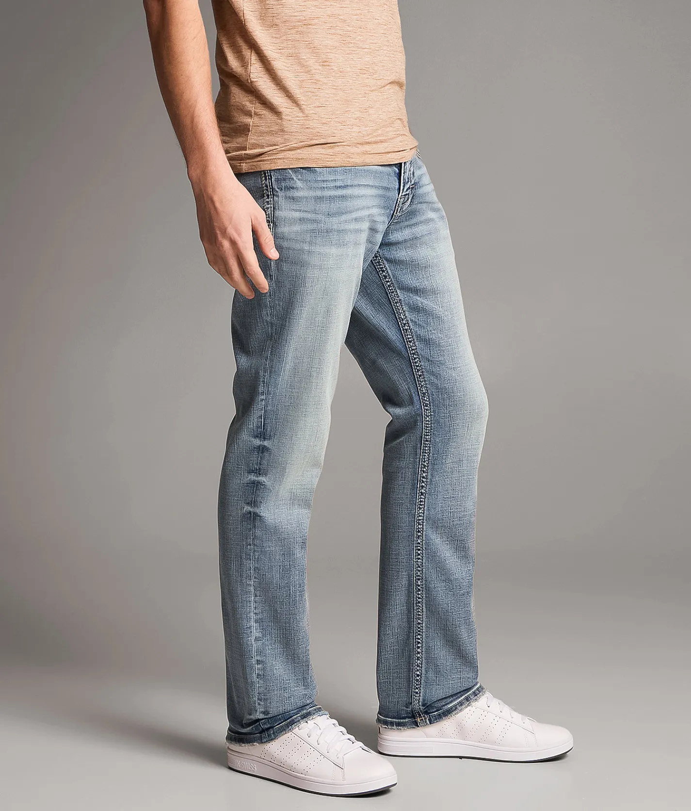 Bottoms|Jeans | BKE Jake Straight Stretch Jean Auric