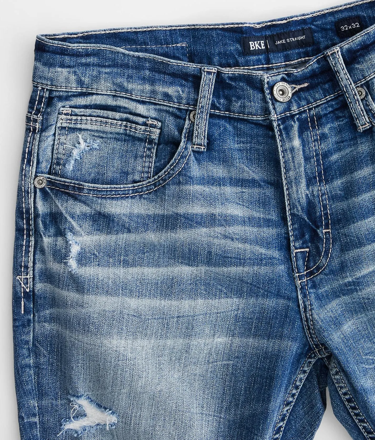 BKE Jake Straight Stretch Jean Savile Clearance