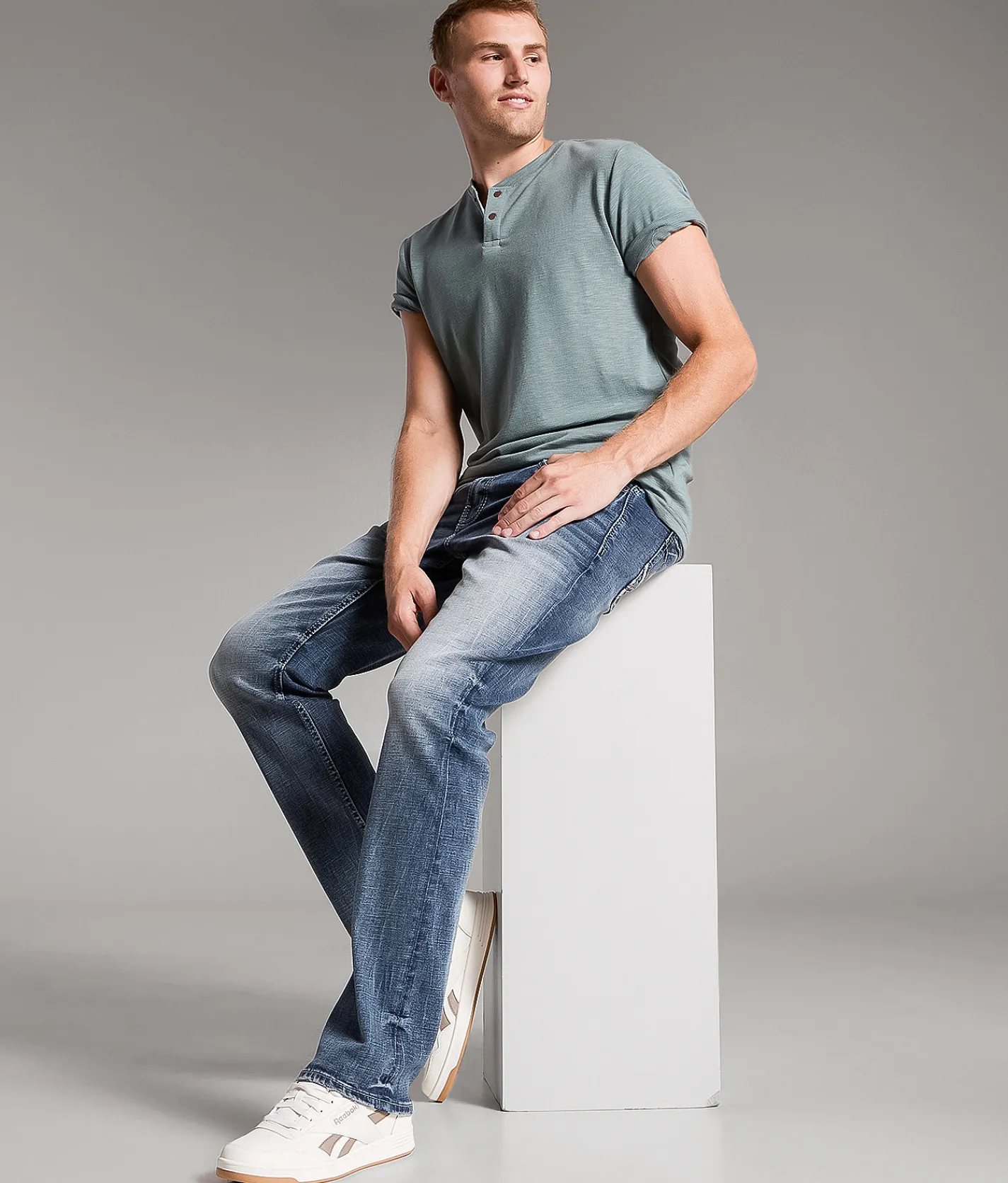 BKE Jake Straight Stretch Jean Helix Hot