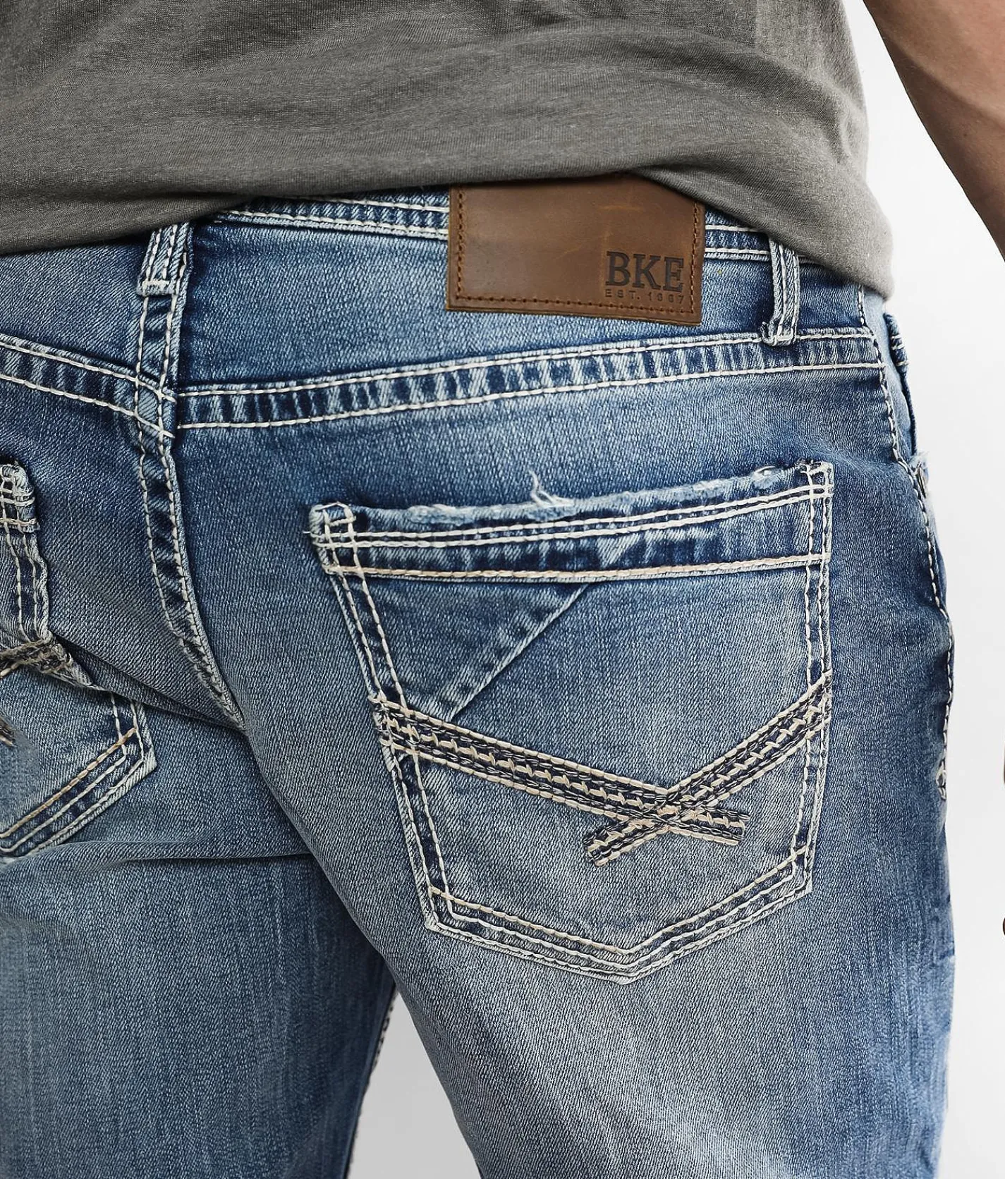 BKE Jake Straight Stretch Jean Grayson Sale