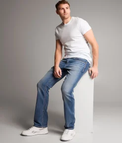 Bottoms | BKE Jake Straight Stretch Jean Zarin