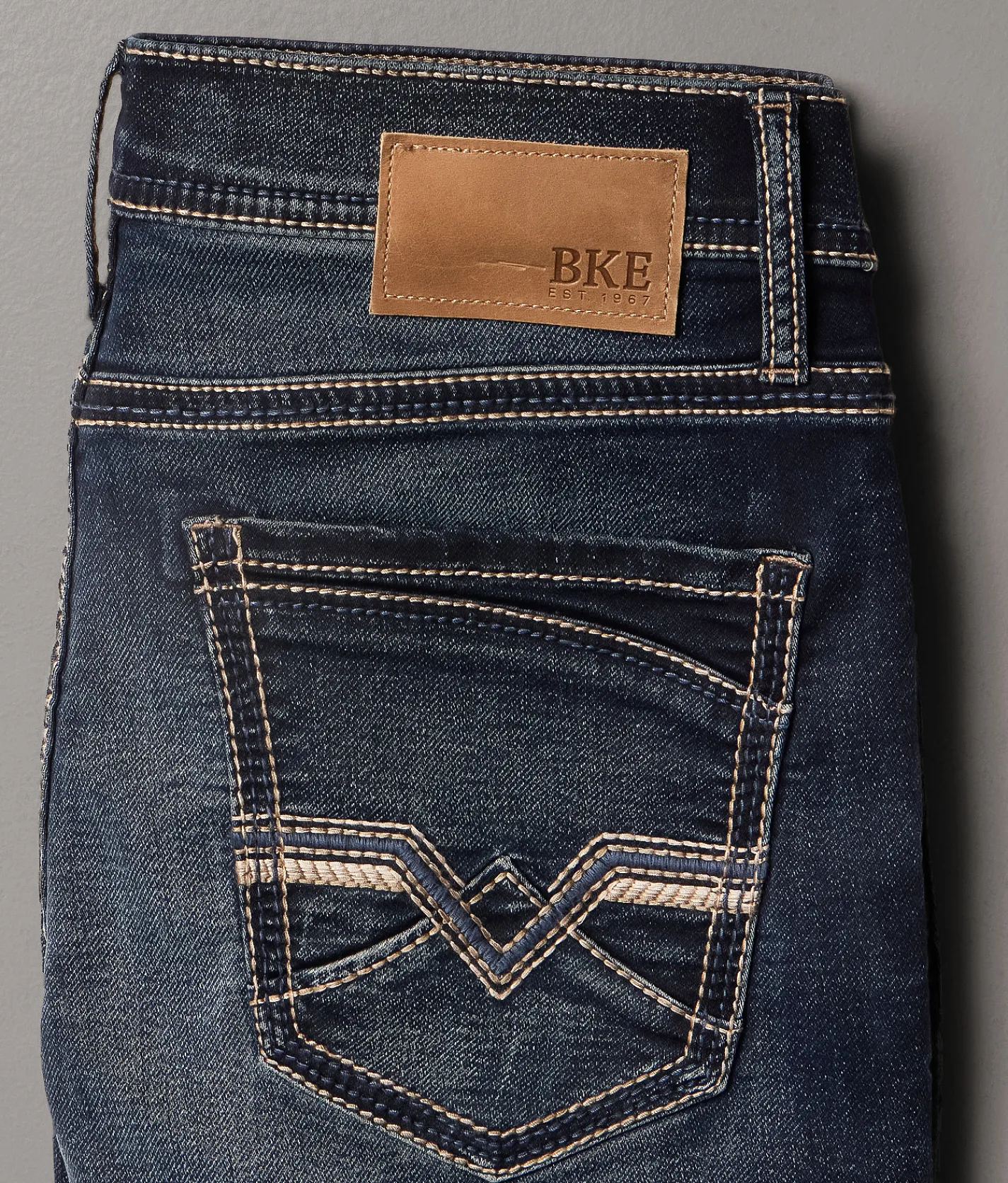 Bottoms | BKE Jake Straight Stretch Jean Fiddle