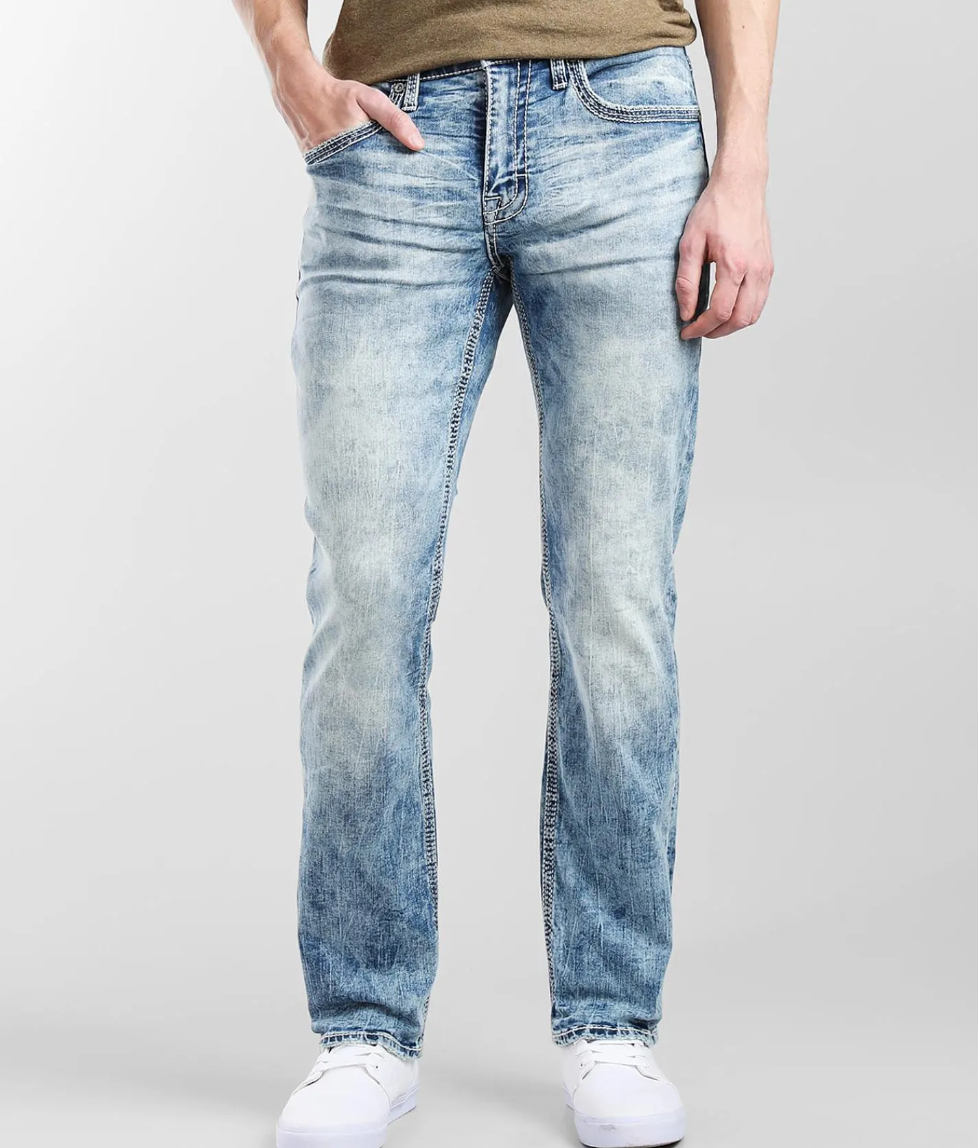 BKE Jake Straight Stretch Jean Brigham Best