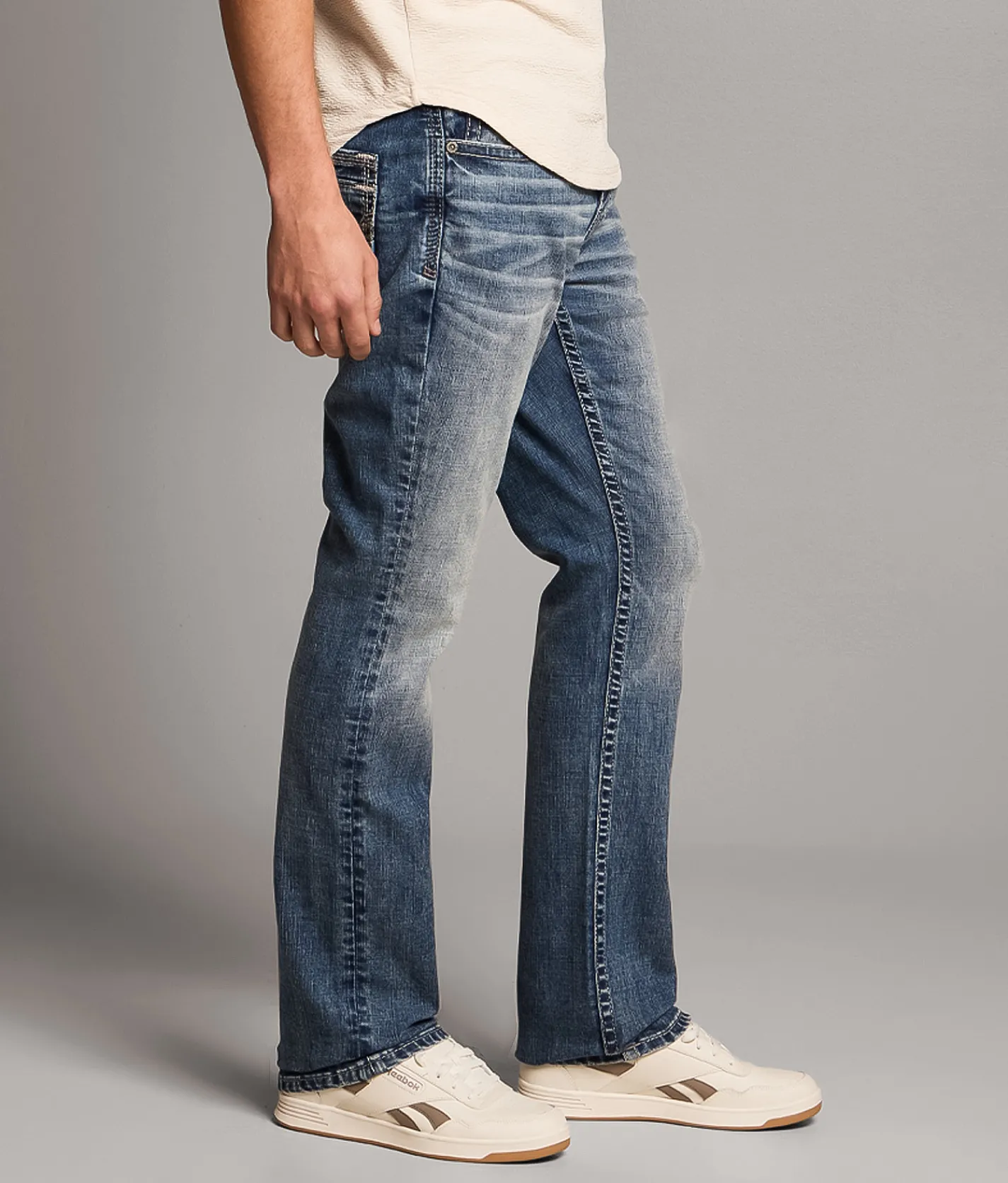 BKE Jake Straight Stretch Jean Shrimp