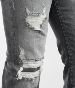 Sale Jeans|Bottoms | BKE Jake Straight Stretch Jean Washed Grey