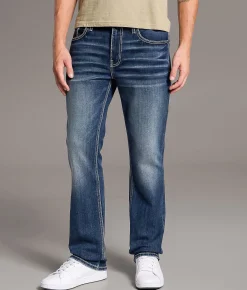 Bottoms | BKE Jake Straight Stretch Jean Elrond