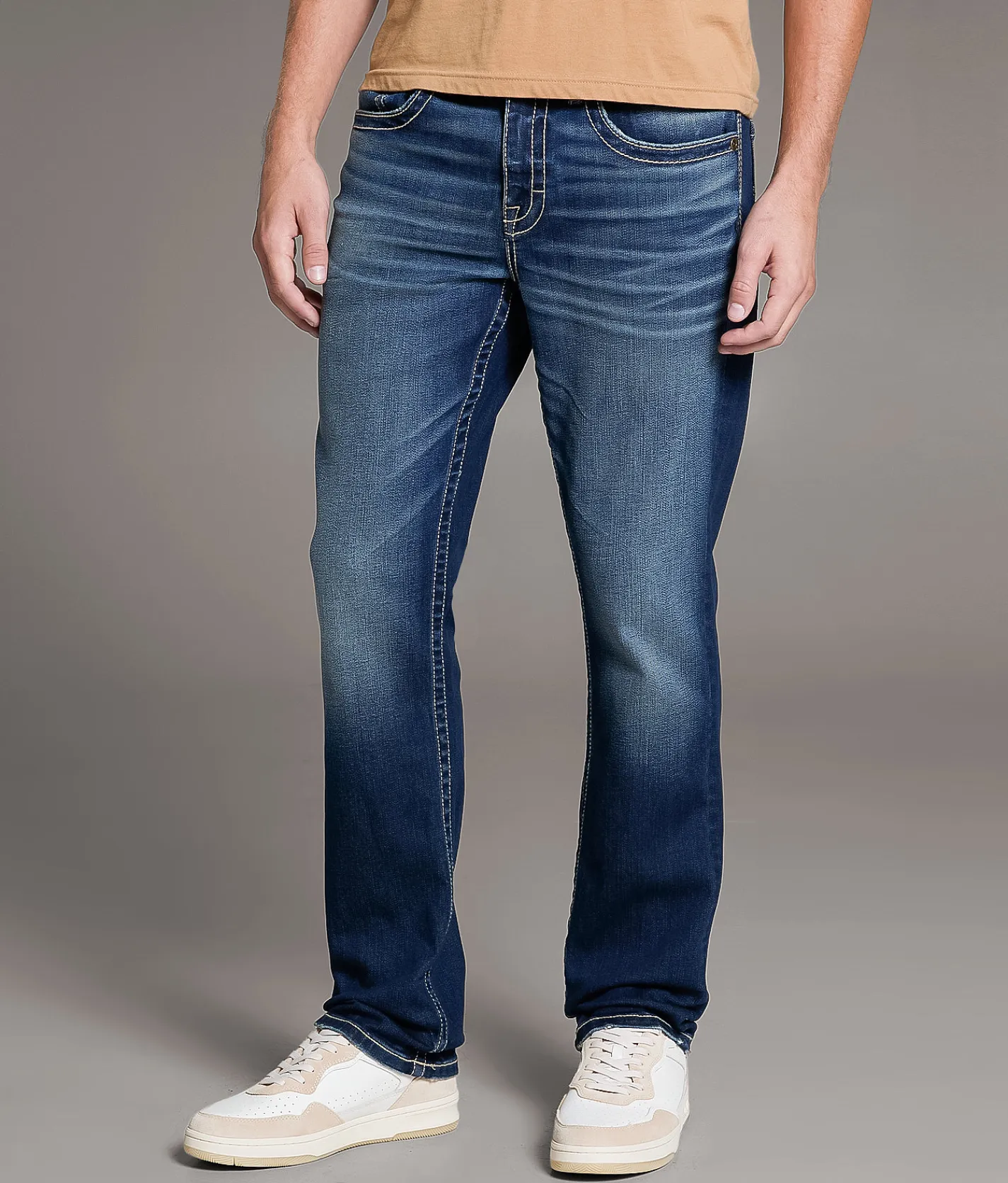 Bottoms|Bke Jeans | BKE Jake Straight Stretch Jean Basilisk