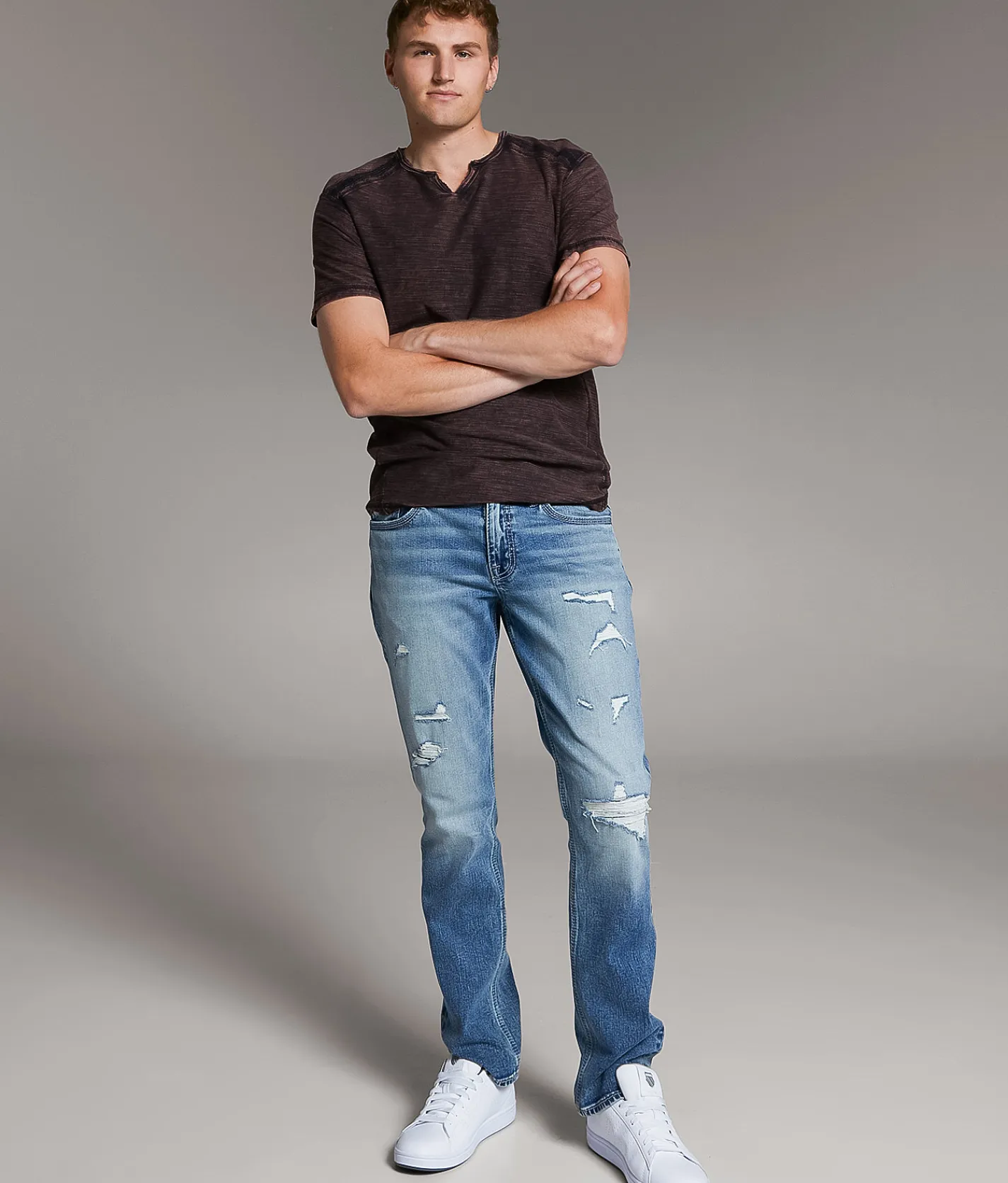 Jeans | BKE Jake Straight Stretch Jean Zohn