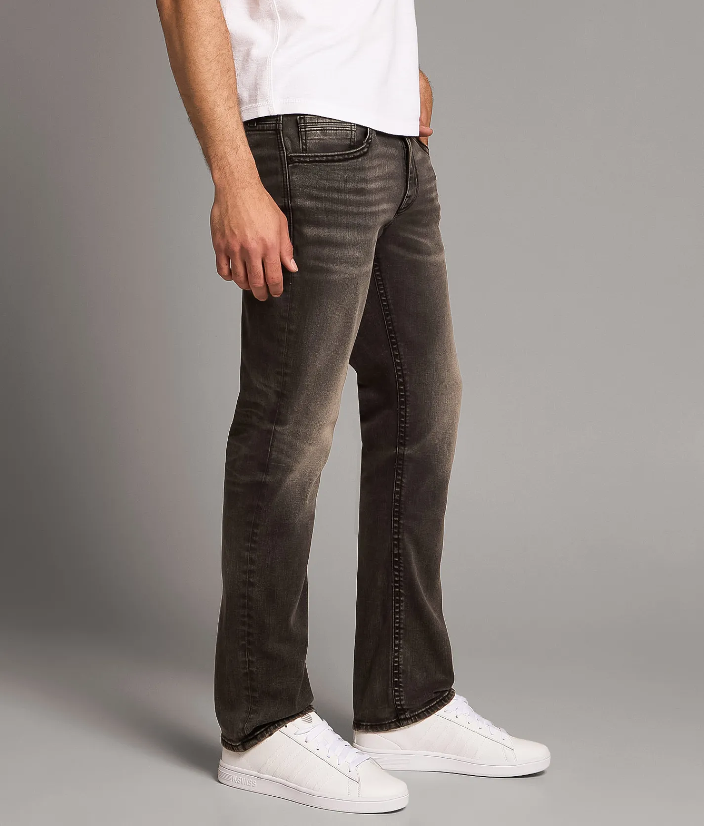BKE Jake Straight Stretch Jean Washed Black Sale