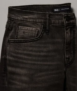 BKE Jake Straight Stretch Jean Washed Black Sale