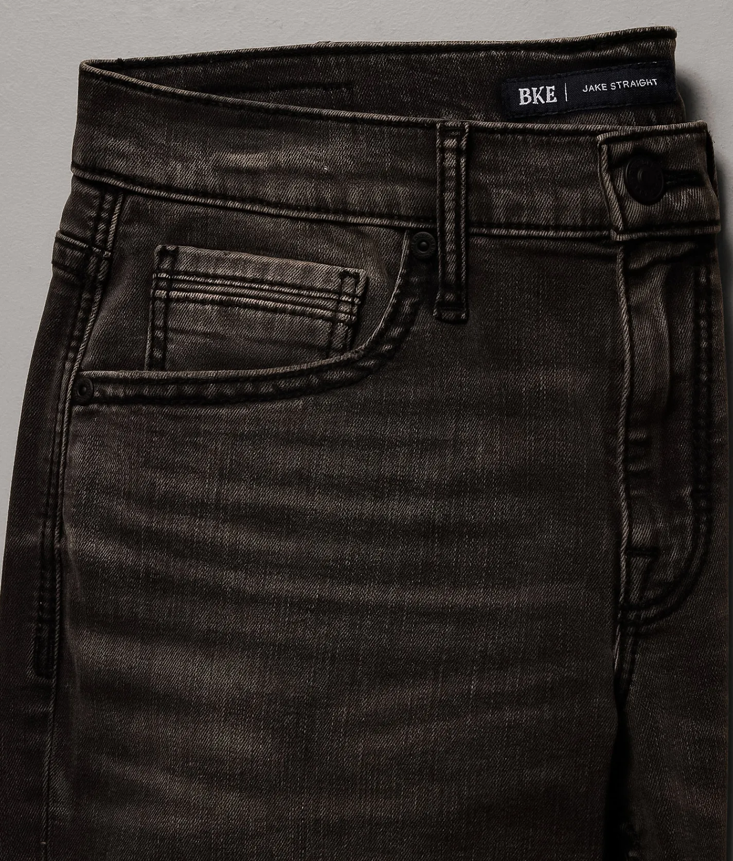 BKE Jake Straight Stretch Jean Washed Black Sale