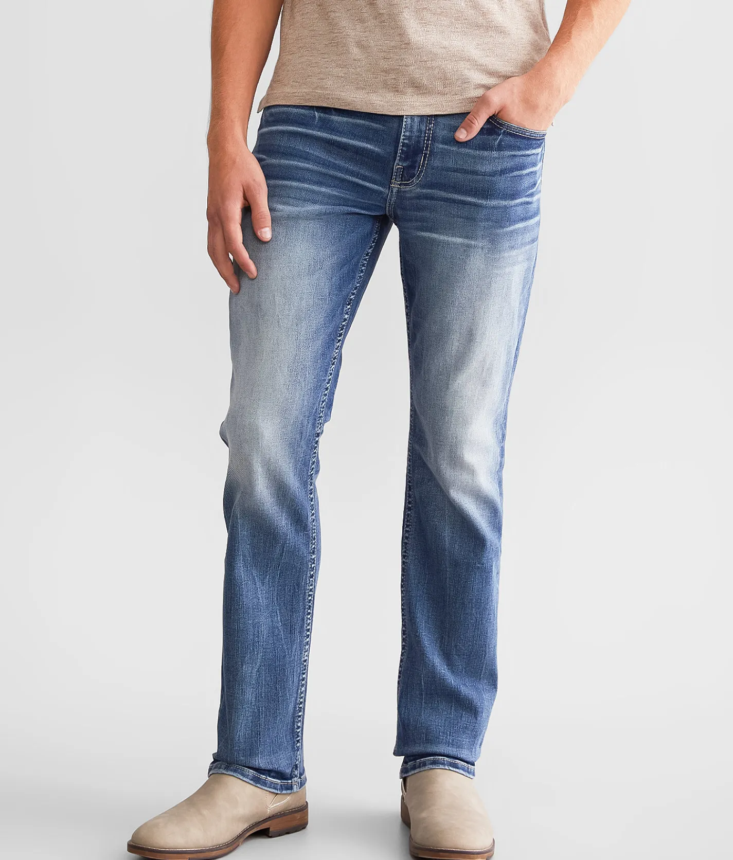 BKE Jake Straight Stretch Jean Wentworth Discount