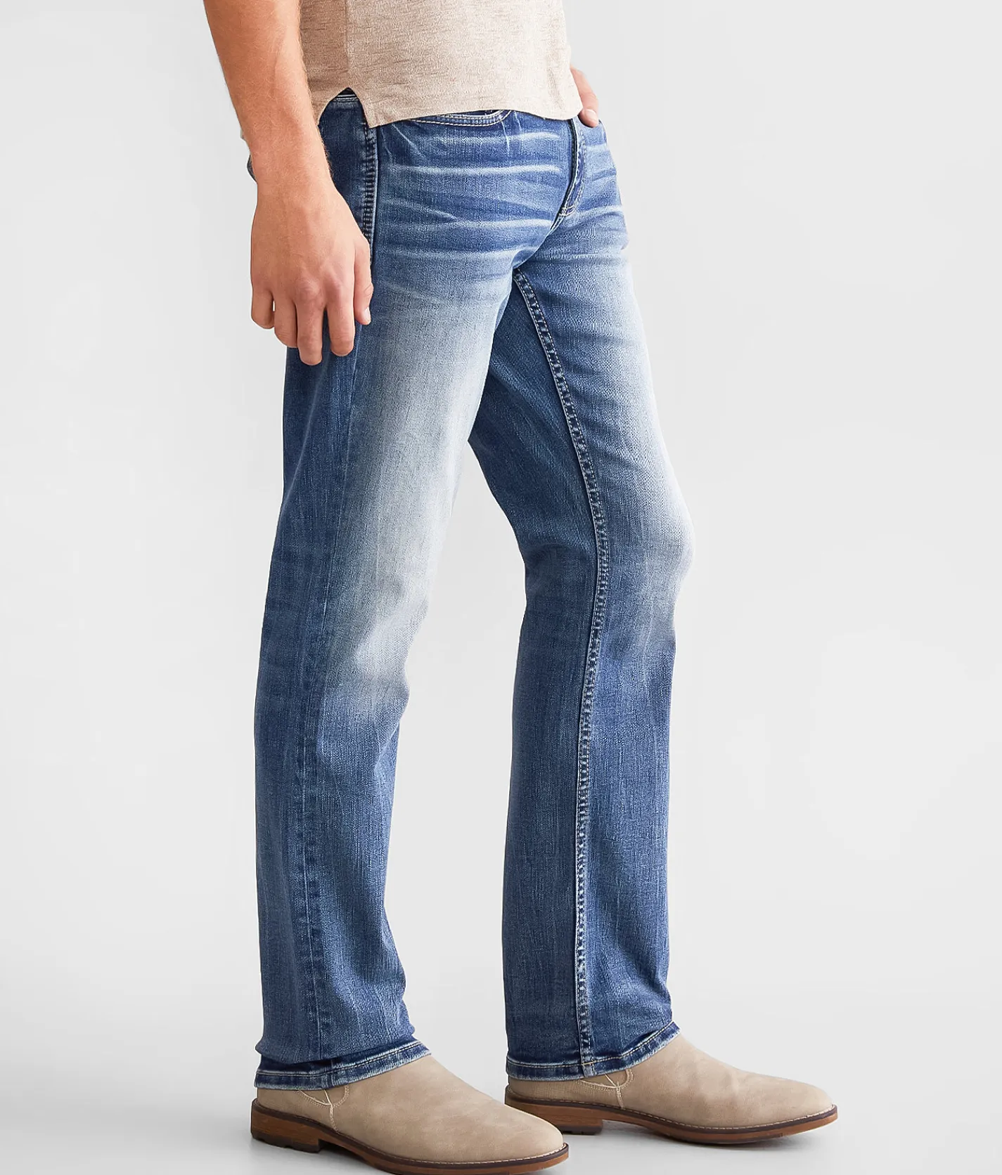 BKE Jake Straight Stretch Jean Wentworth Discount