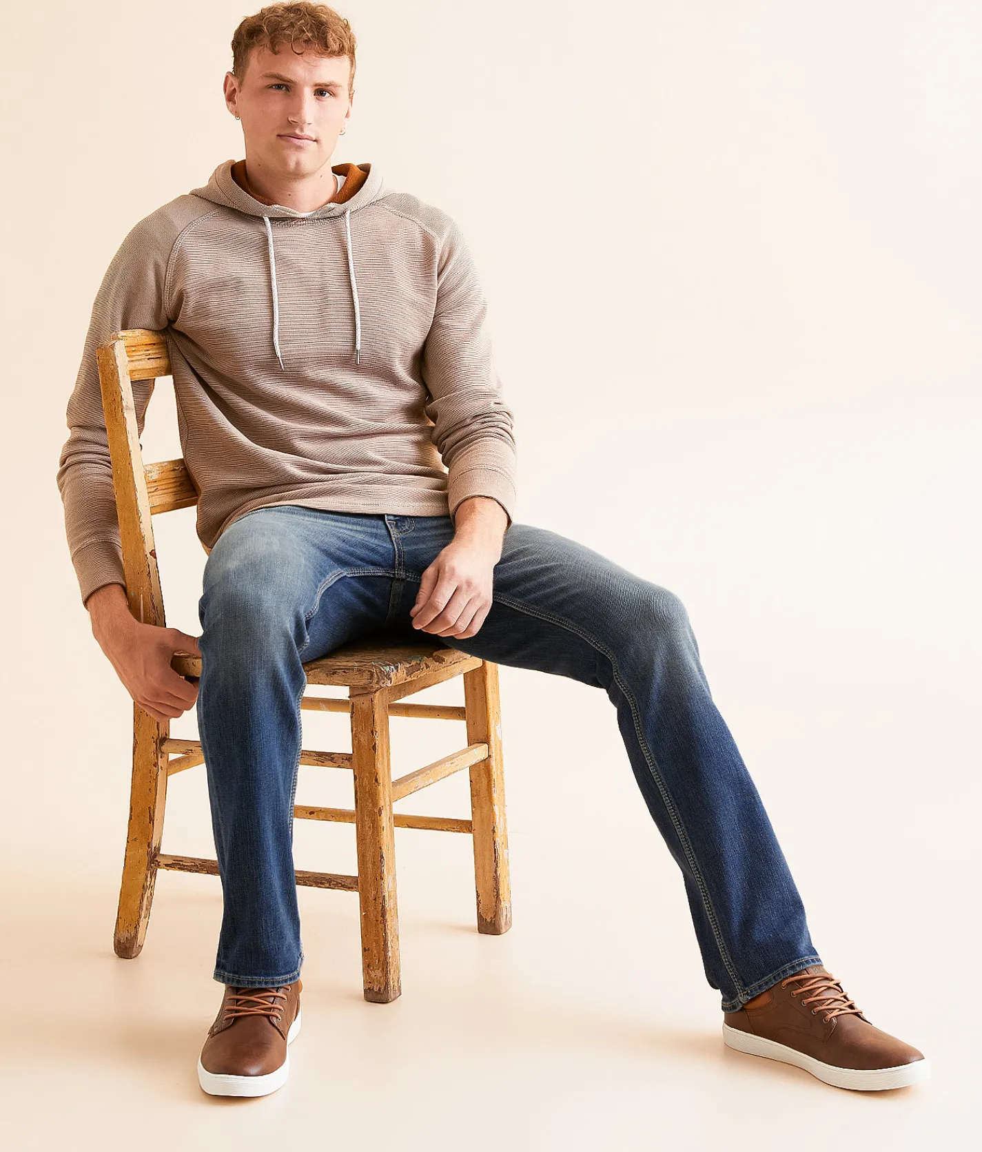BKE Jake Straight Stretch Jean Wein Best