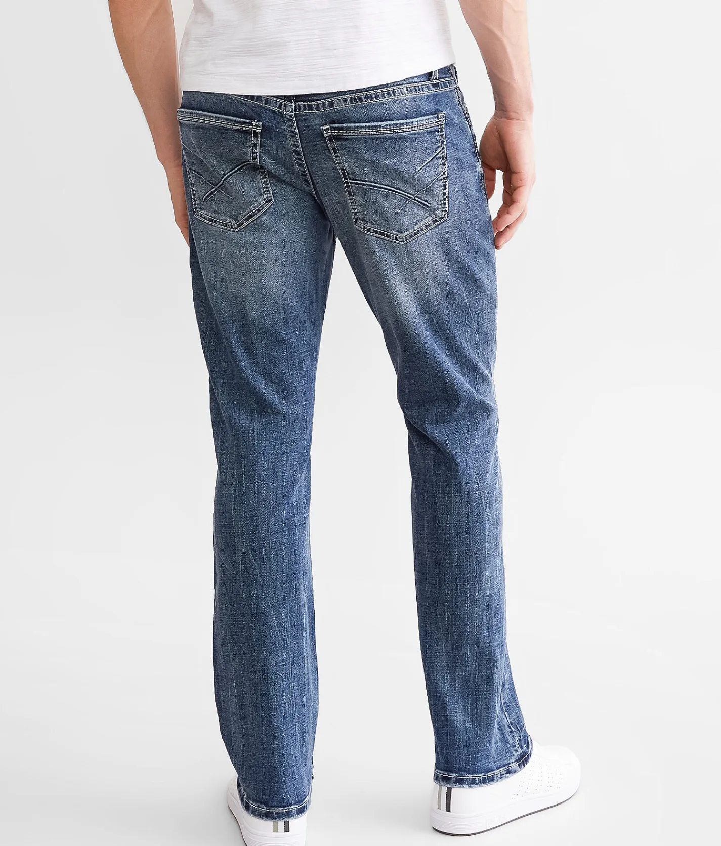 BKE Jake Straight Stretch Jean Fiori Hot
