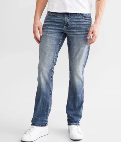 BKE Jake Straight Stretch Jean Fiori Hot