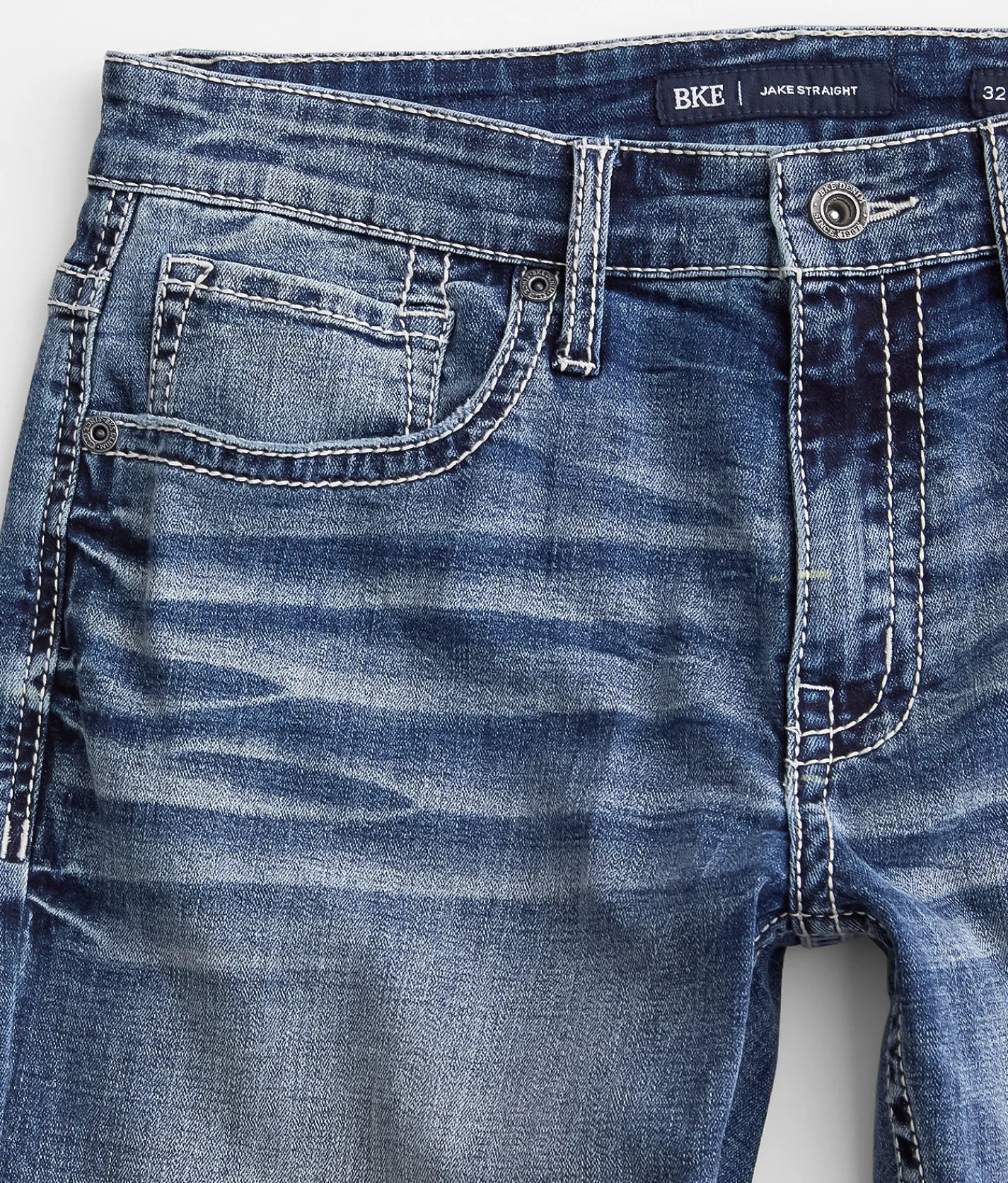 BKE Jake Straight Stretch Jean Fiori Hot