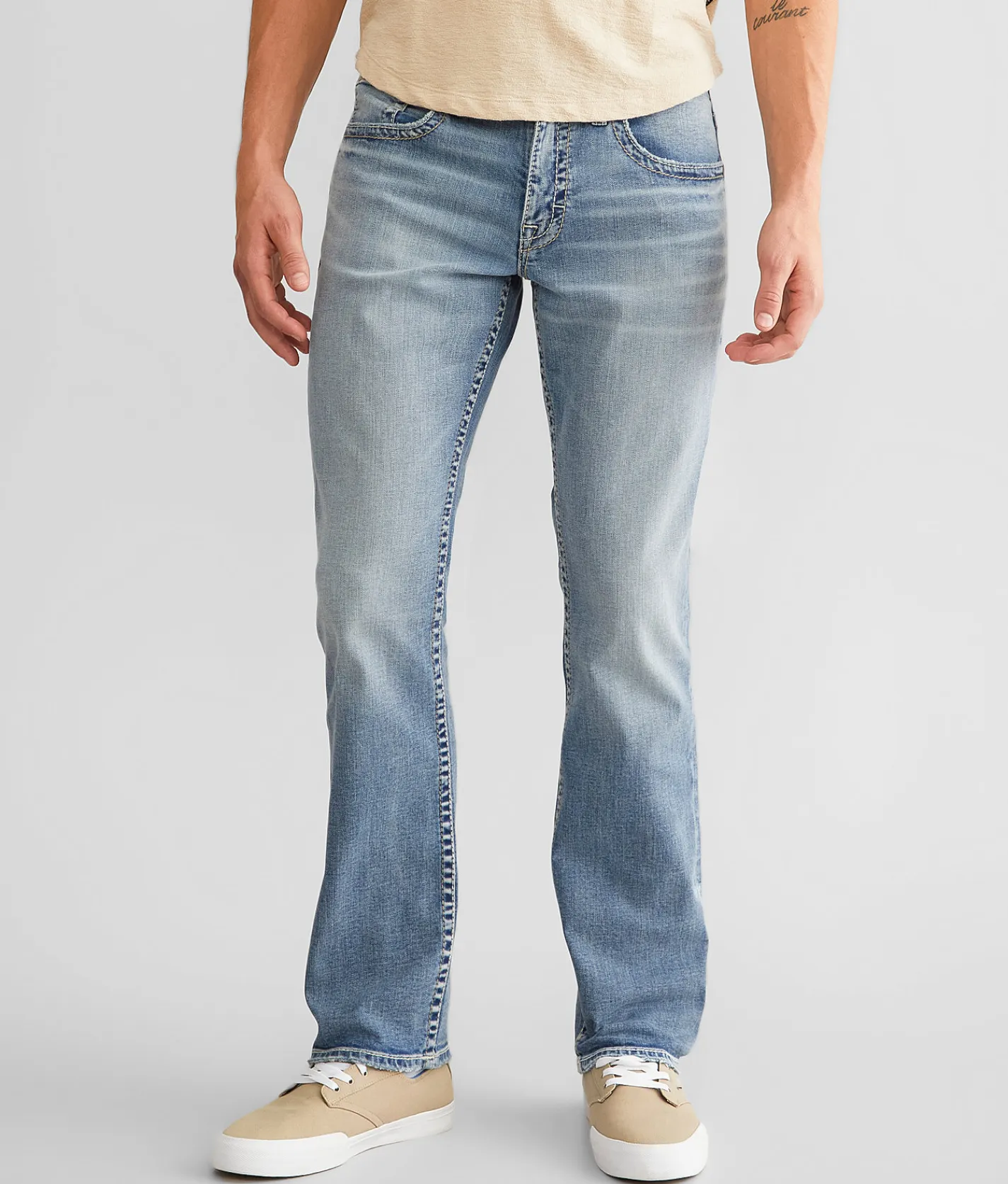 BKE Jake Straight Stretch Jean Clarence Hot