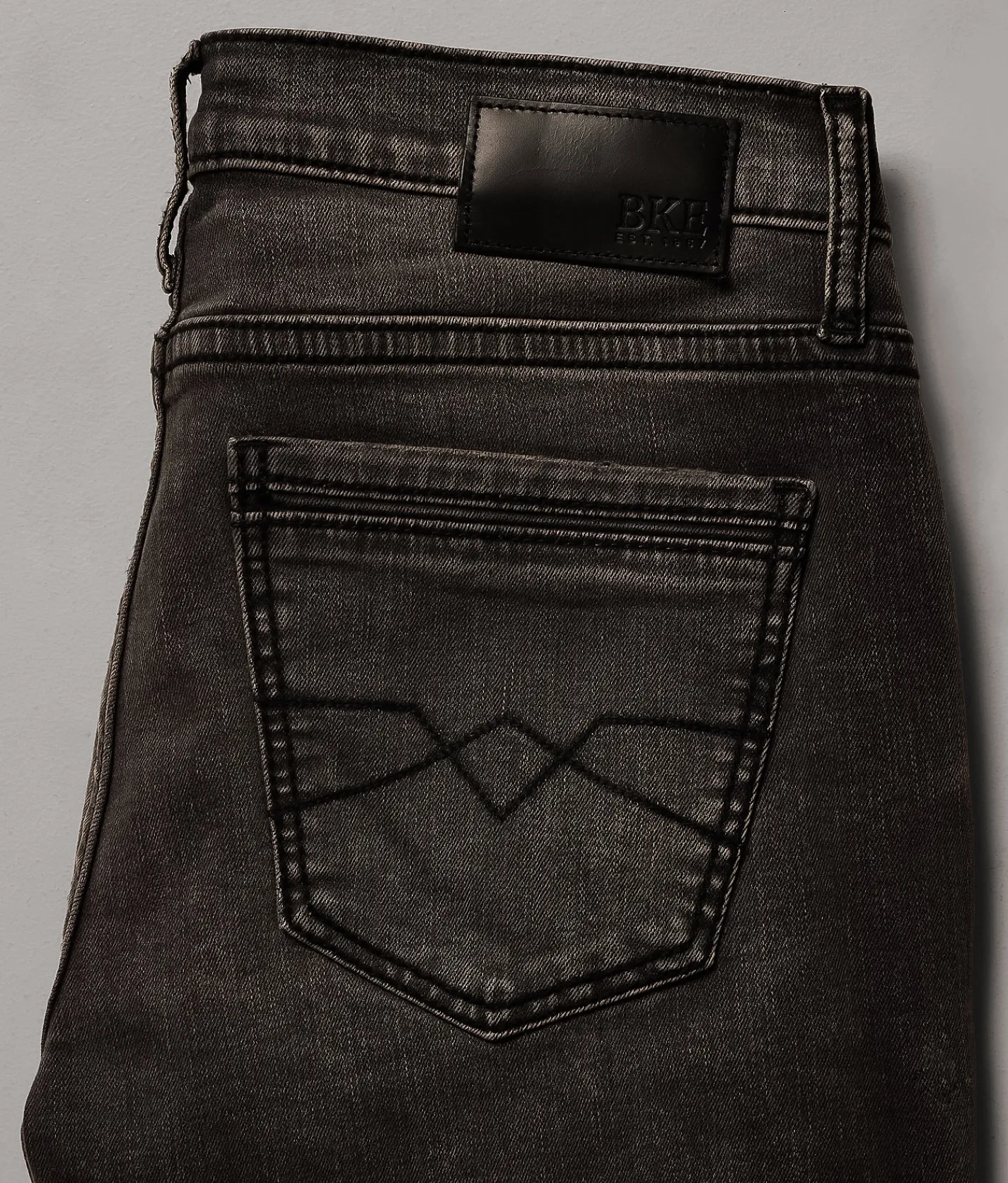 Bottoms|Jeans | BKE Jake Straight Stretch Jean Washed Black