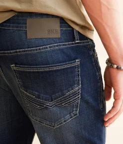 Bottoms|Bke Jeans | BKE Jake Straight Stretch Jean Sharma