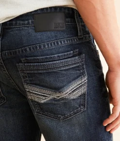Bottoms|Bke Jeans | BKE Jake Straight Stretch Jean Goldsmith