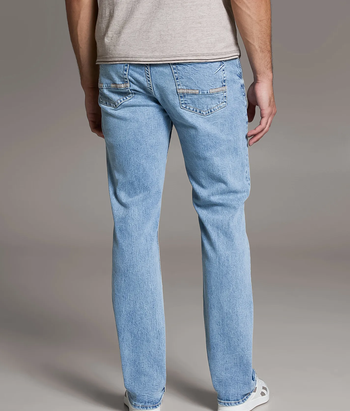 BKE Jake Straight Stretch Jean Gries