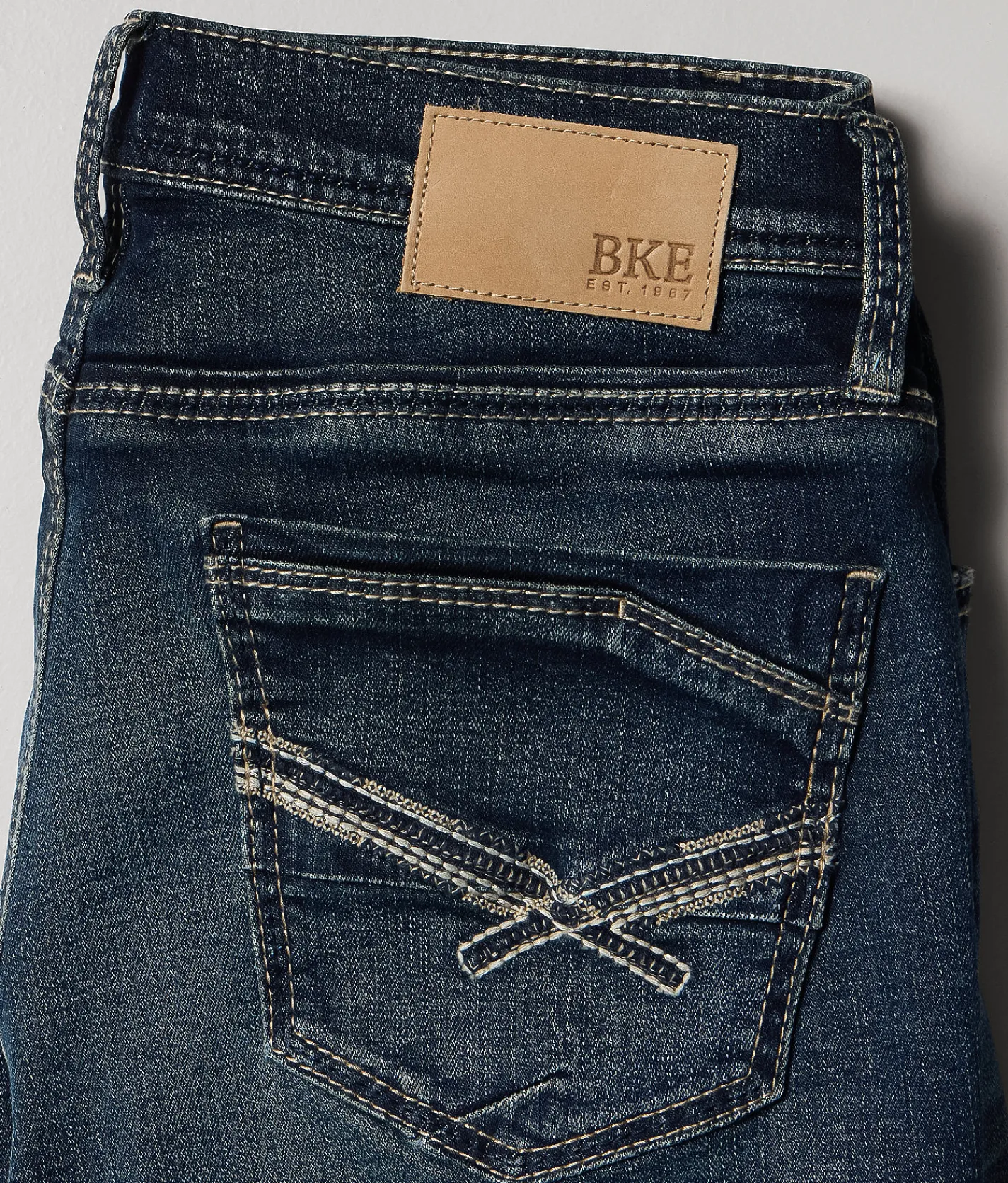 BKE Jake Straight Stretch Jean Ranallo Hot