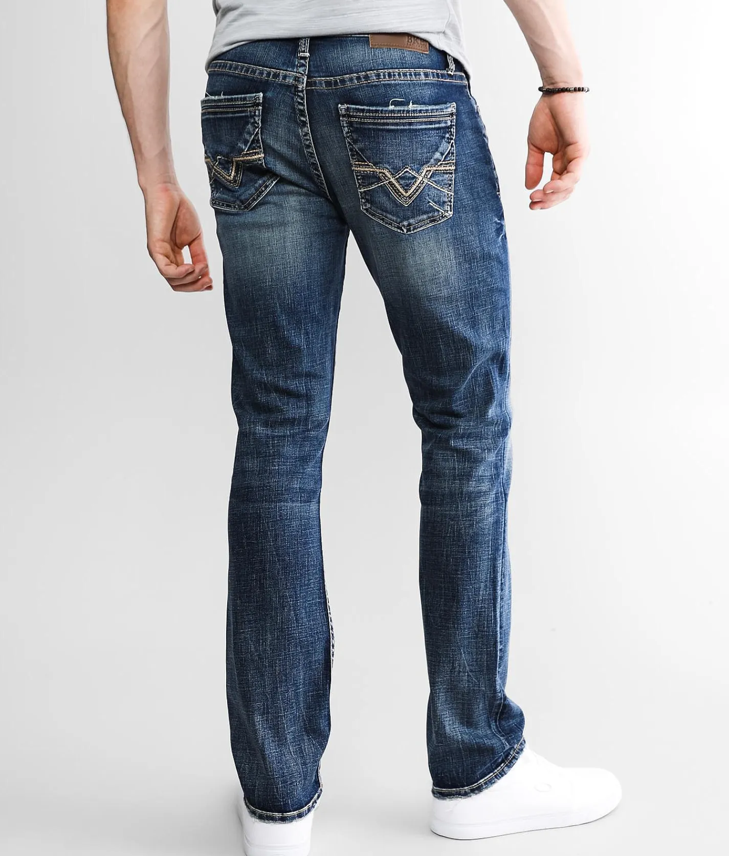 BKE Jake Straight Stretch Jean Malibu Hot