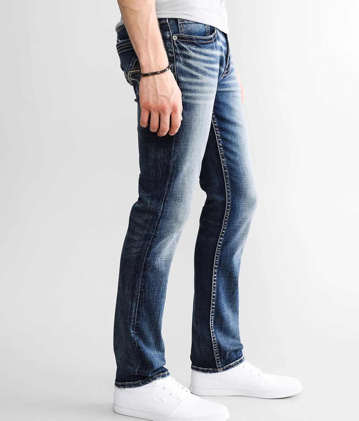 BKE Jake Straight Stretch Jean Malibu Hot